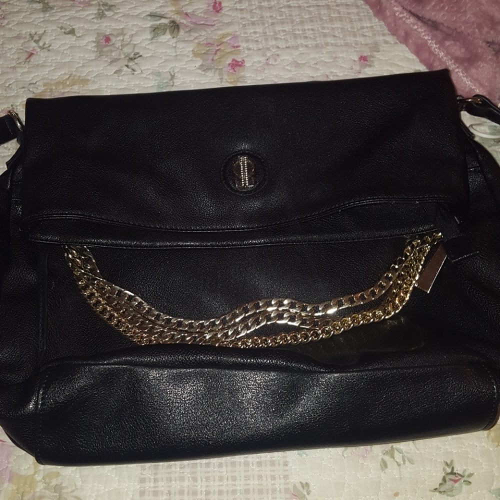 JLO Crossbody Gold Chain Bag